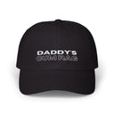 Hats Black "Daddy's C*mRag" Embroidered Dad Cap (white text) LEATHERDADDY BATOR