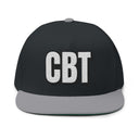 Hats One size / Black/Grey INTO: CBT Embroidered Flat Bill Cap – Kink Hat for Cock and Ball Torture Fans, Pain-Play Enthusiasts & Bold Fetish Expression LEATHERDADDY BATOR