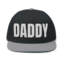 Hats One size / Black/Grey INTO: DADDY Embroidered Flat Bill Cap – Kink Hat for Dominants, Caregivers & Commanding Types LEATHERDADDY BATOR