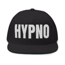 Hats One size / Black INTO: HYPNO Embroidered Flat Bill Cap – Kink Hat for Erotic Hypnosis Lovers, Mind Control Enthusiasts & Trance Junkies LEATHERDADDY BATOR