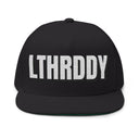 Hats One size / Black LTHRDDY Flat Bill Embroidered Cap LEATHERDADDY BATOR