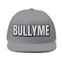 Hats One size / Grey INTO: BULLYME Embroidered Flat Bill Cap – Kink Hat for Brats, Subs & Humiliation Play Enthusiasts LEATHERDADDY BATOR