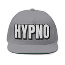 Hats One size / Grey INTO: HYPNO Embroidered Flat Bill Cap – Kink Hat for Erotic Hypnosis Lovers, Mind Control Enthusiasts & Trance Junkies LEATHERDADDY BATOR