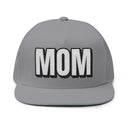 Hats One size / Grey INTO: MOM Embroidered Flat Bill Cap – Queer Hat for Caretakers, Femmes & Matriarchal Energy LEATHERDADDY BATOR