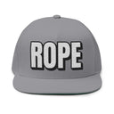 Hats One size / Grey INTO: ROPE Embroidered Flat Bill Cap – Kink Hat for Rope Tops, Rope Bottoms & Shibari Enthusiasts LEATHERDADDY BATOR
