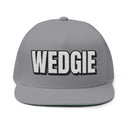 Hats One size / Grey INTO: WEDGIE Embroidered Flat Bill Cap – Kink Hat for Wedgie Fetishists, Tease & Denial Players, and Naughty Brats LEATHERDADDY BATOR