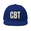 Hats One size / Royal INTO: CBT Embroidered Flat Bill Cap – Kink Hat for Cock and Ball Torture Fans, Pain-Play Enthusiasts & Bold Fetish Expression LEATHERDADDY BATOR