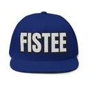 Hats One size / Royal INTO: FISTEE Embroidered Flat Bill Cap – Kink Hat for Receptive Players, Queer Submission & Deep Connection LEATHERDADDY BATOR
