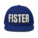Hats One size / Royal INTO: FISTER Embroidered Flat Bill Cap – Kink Hat for Experienced Tops, Queer Dominants & Deep Play Practitioners LEATHERDADDY BATOR