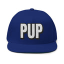 Hats One size / Royal INTO: PUP Embroidered Flat Bill Cap – Kink Hat for Human Pups, Handlers & Playful Queer Expression LEATHERDADDY BATOR
