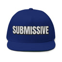 Hats One size / Royal INTO: SUBMISSIVE Embroidered Flat Bill Cap – Kink Hat for Service-Oriented Individuals & Power Exchange Play LEATHERDADDY BATOR