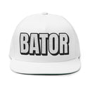 Hats One size / White INTO: BATOR Embroidered Flat Bill Cap – Kink Hat for Edgers, Strokers & Masturbation Enthusiasts LEATHERDADDY BATOR