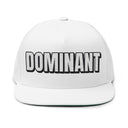Hats One size / White INTO: DOMINANT Embroidered Flat Bill Cap – Kink Hat for Tops, D-Types & Commanding Presence LEATHERDADDY BATOR