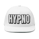 Hats One size / White INTO: HYPNO Embroidered Flat Bill Cap – Kink Hat for Erotic Hypnosis Lovers, Mind Control Enthusiasts & Trance Junkies LEATHERDADDY BATOR