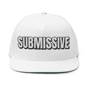 Hats One size / White INTO: SUBMISSIVE Embroidered Flat Bill Cap – Kink Hat for Service-Oriented Individuals & Power Exchange Play LEATHERDADDY BATOR