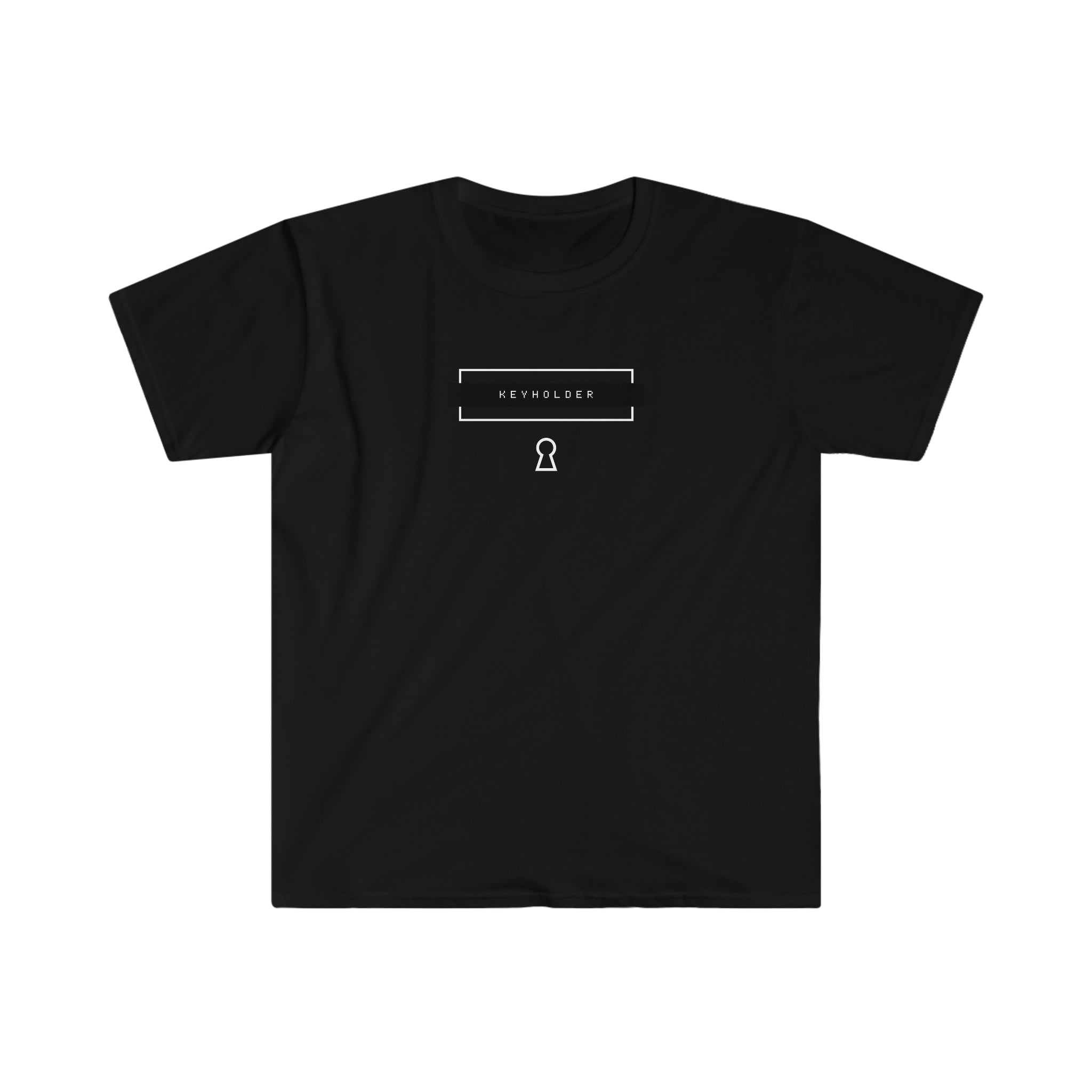 T-Shirt Black / S KEYHOLDER Player 1 - Chastity Shirts by LockedBoy Athletics LEATHERDADDY BATOR