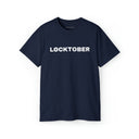 T-Shirt Navy / S Locktober Graphic Tee - Lockedboy Athletics Chastity T-Shirts LEATHERDADDY BATOR