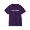 T-Shirt Purple / XL Locktober Graphic Tee - Lockedboy Athletics Chastity T-Shirts LEATHERDADDY BATOR