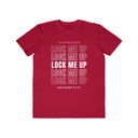 T-Shirt True Red / S Lock Me Up! Locktober Chastity Shirt | Lockedboy by LeatherDaddy LEATHERDADDY BATOR