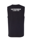 Tank Top S / Black Locktober Caged Unit Muscle Tank – Unisex Jersey Workout Tee for 31 Days of Discipline LEATHERDADDY BATOR