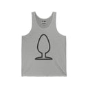 Tank Top XS / Athletic Heather Big A$$ Plug Tank Top - LeatherDaddy LEATHERDADDY BATOR