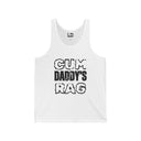 Tank Top XS / White Daddy's C*mrag Unisex Jersey Tank - NEW Design #3 LEATHERDADDY BATOR