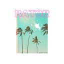 Paper products 8" x 10" / Kiss-Cut / Satin Bator Palm Vinyl Sticker LEATHERDADDY BATOR