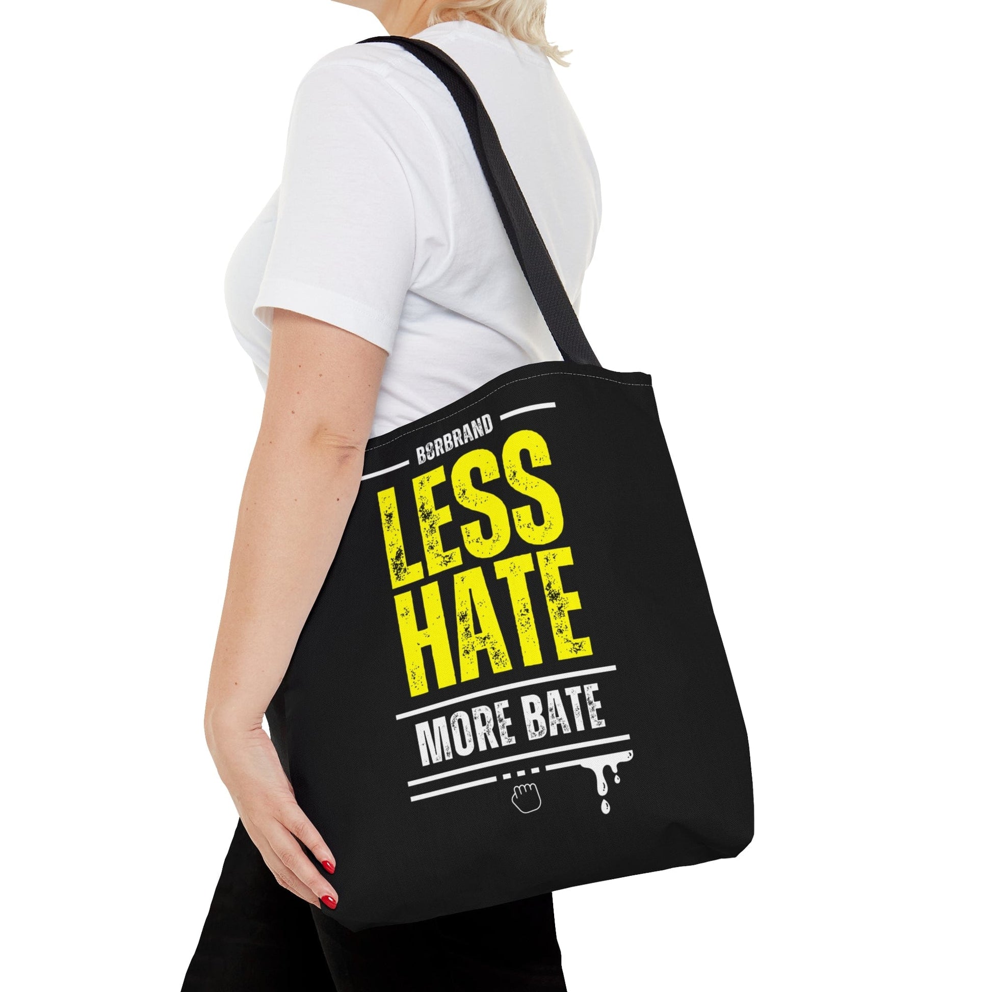 Bags Less Hate, More Bate Tote Bag - B8rBrand - LeatherDaddy Skin Co. LEATHERDADDY BATOR