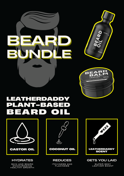 beard oil Beard Bundle LEATHERDADDY BATOR