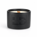 Candle LeatherDaddy Signature Candle — Hand-Poured Soy Wax with Crackling Wooden Wick (10oz & 16oz) LEATHERDADDY BATOR
