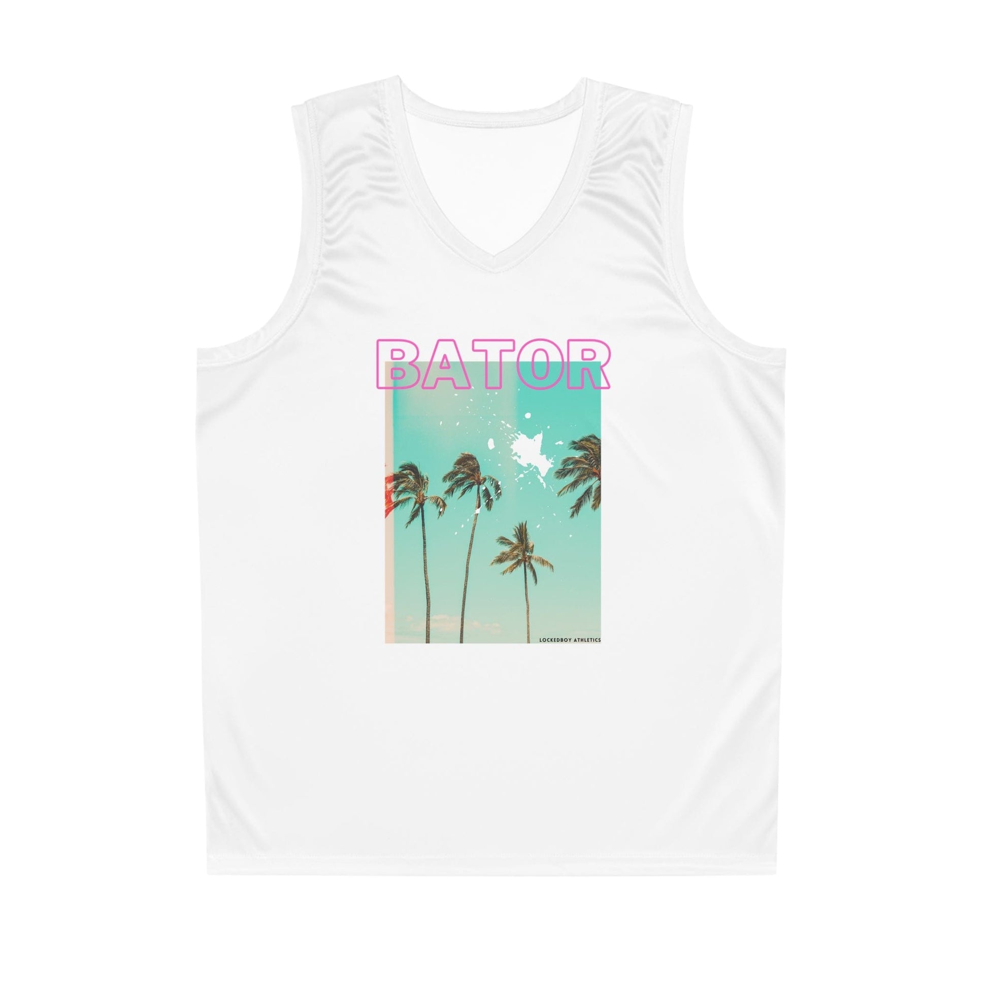 All Over Prints Bator Palm Basketball Jersey LEATHERDADDY BATOR