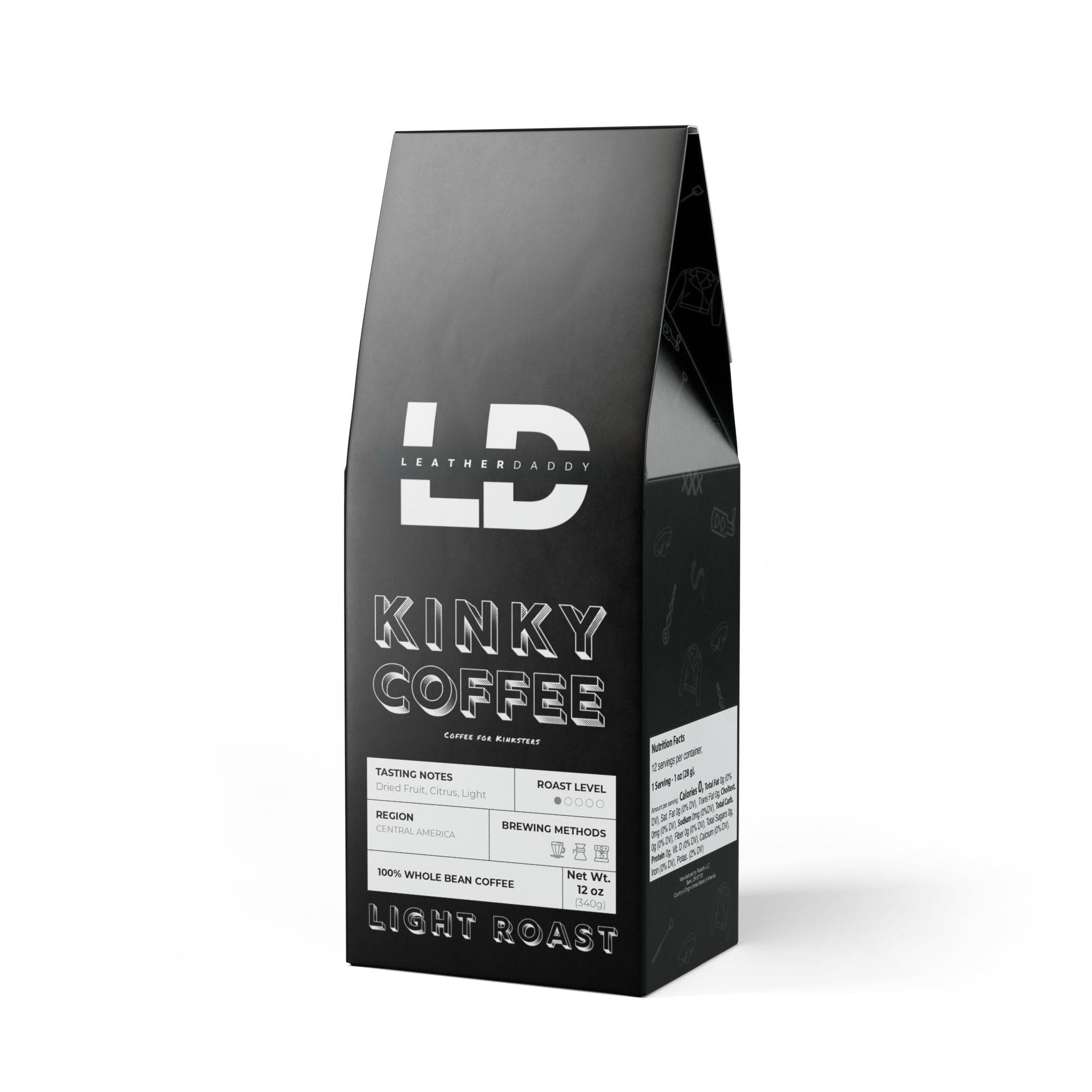 Food & Beverages Whole Bean / 12oz KINKY Coffee - Light Roast - LeatherDaddy Lifestyle LEATHERDADDY BATOR