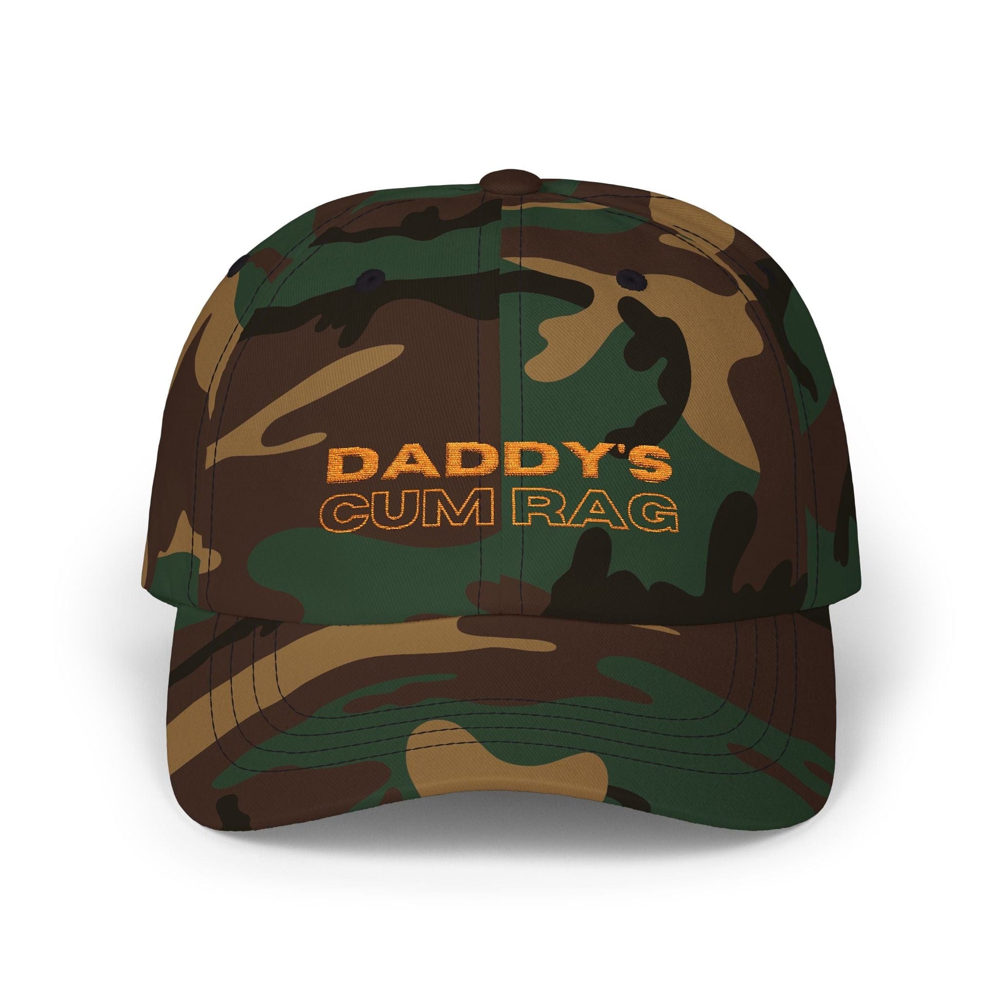 Hats "Daddy's C*mRag" Camo Dad Cap LEATHERDADDY BATOR