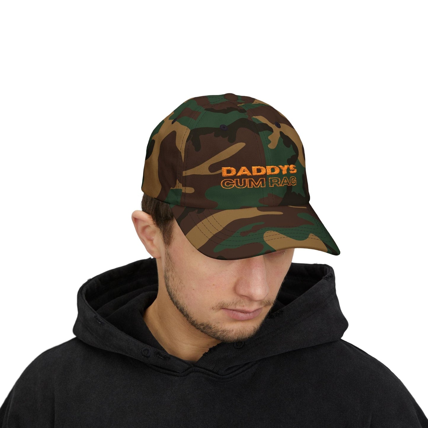 Hats "Daddy's C*mRag" Camo Dad Cap LEATHERDADDY BATOR