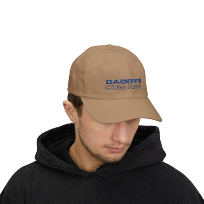 Hats "Daddy's C*mRag" Embroidered Dad Cap (Blue Text) LEATHERDADDY BATOR