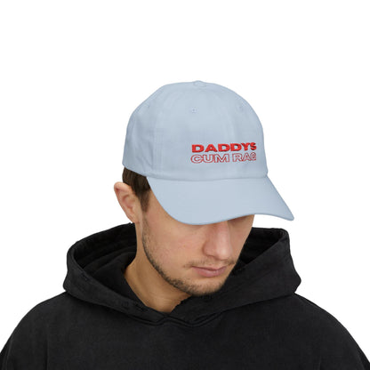 Hats "Daddy's C*mRag" Embroidered Dad Cap (Red Text) LEATHERDADDY BATOR