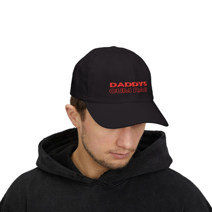 Hats "Daddy's C*mRag" Embroidered Dad Cap (Red Text) LEATHERDADDY BATOR