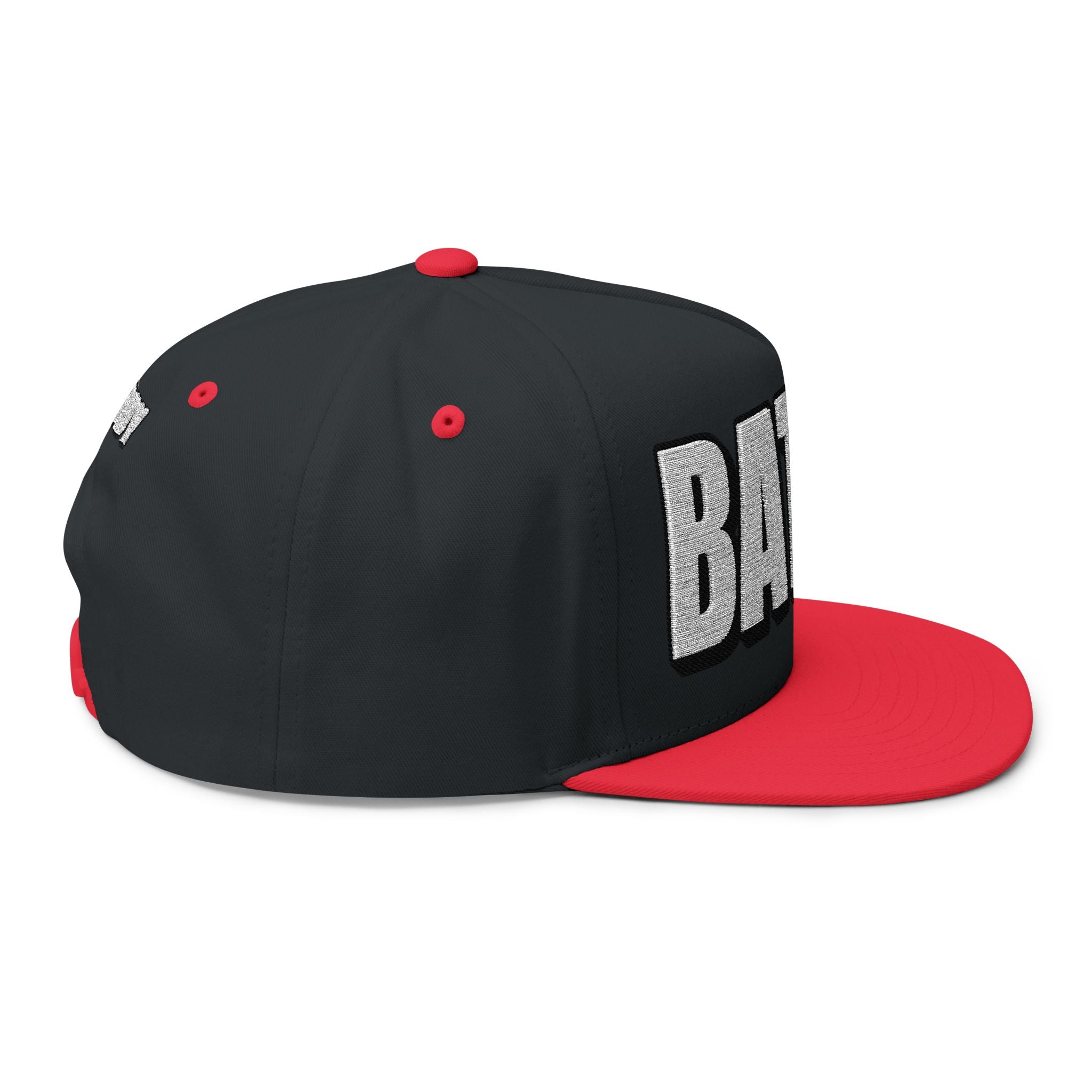 Hats INTO: BATOR Embroidered Flat Bill Cap – Kink Hat for Edgers, Strokers & Masturbation Enthusiasts LEATHERDADDY BATOR