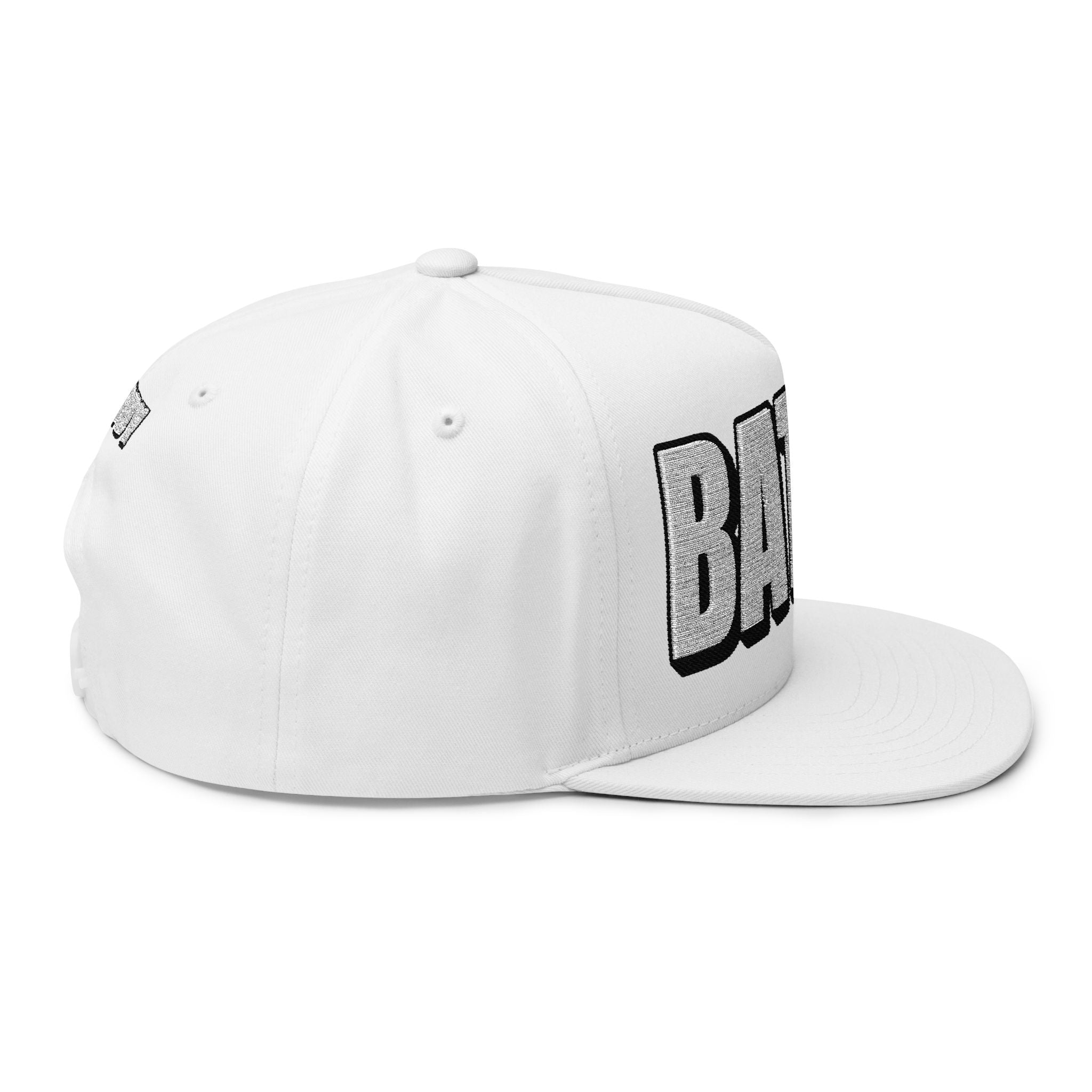 Hats INTO: BATOR Embroidered Flat Bill Cap – Kink Hat for Edgers, Strokers & Masturbation Enthusiasts LEATHERDADDY BATOR