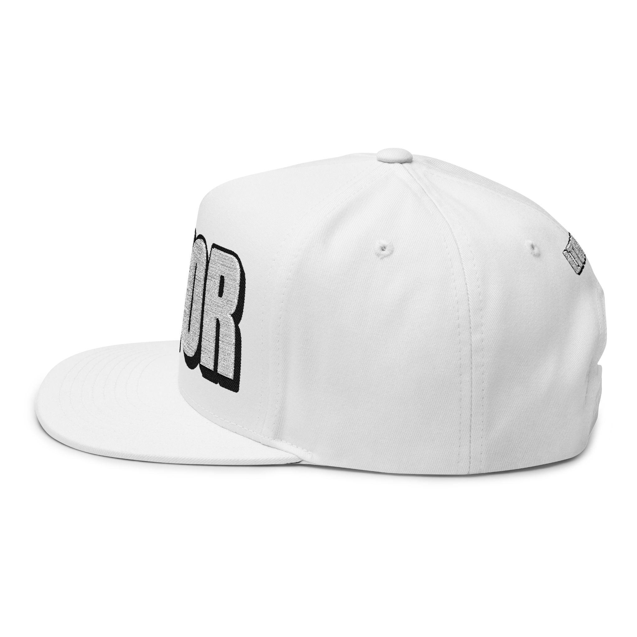 Hats INTO: BATOR Embroidered Flat Bill Cap – Kink Hat for Edgers, Strokers & Masturbation Enthusiasts LEATHERDADDY BATOR