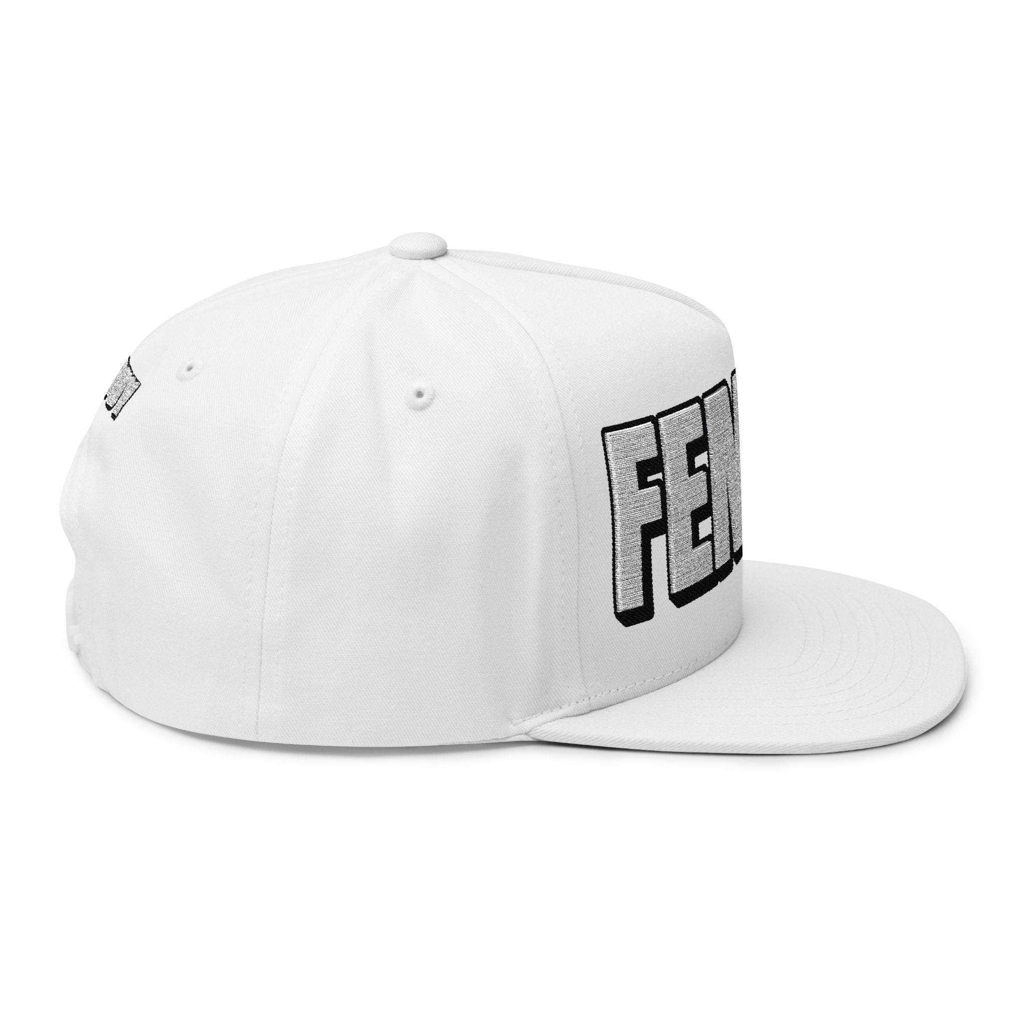 Hats INTO: FEMME Embroidered Flat Bill Cap – Queer Hat for Femme Identity, Power & Visibility LEATHERDADDY BATOR