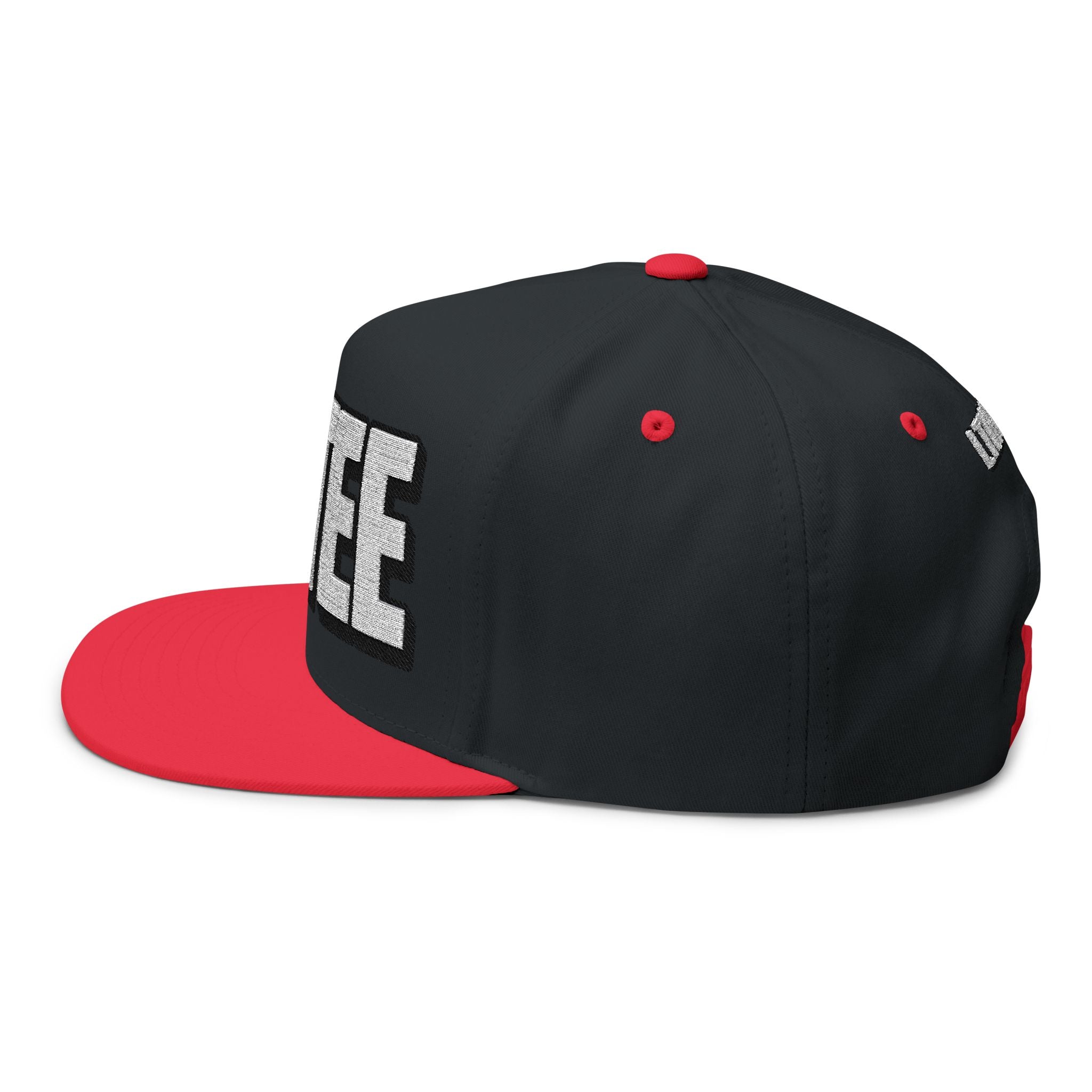 Hats INTO: FISTEE Embroidered Flat Bill Cap – Kink Hat for Receptive Players, Queer Submission & Deep Connection LEATHERDADDY BATOR