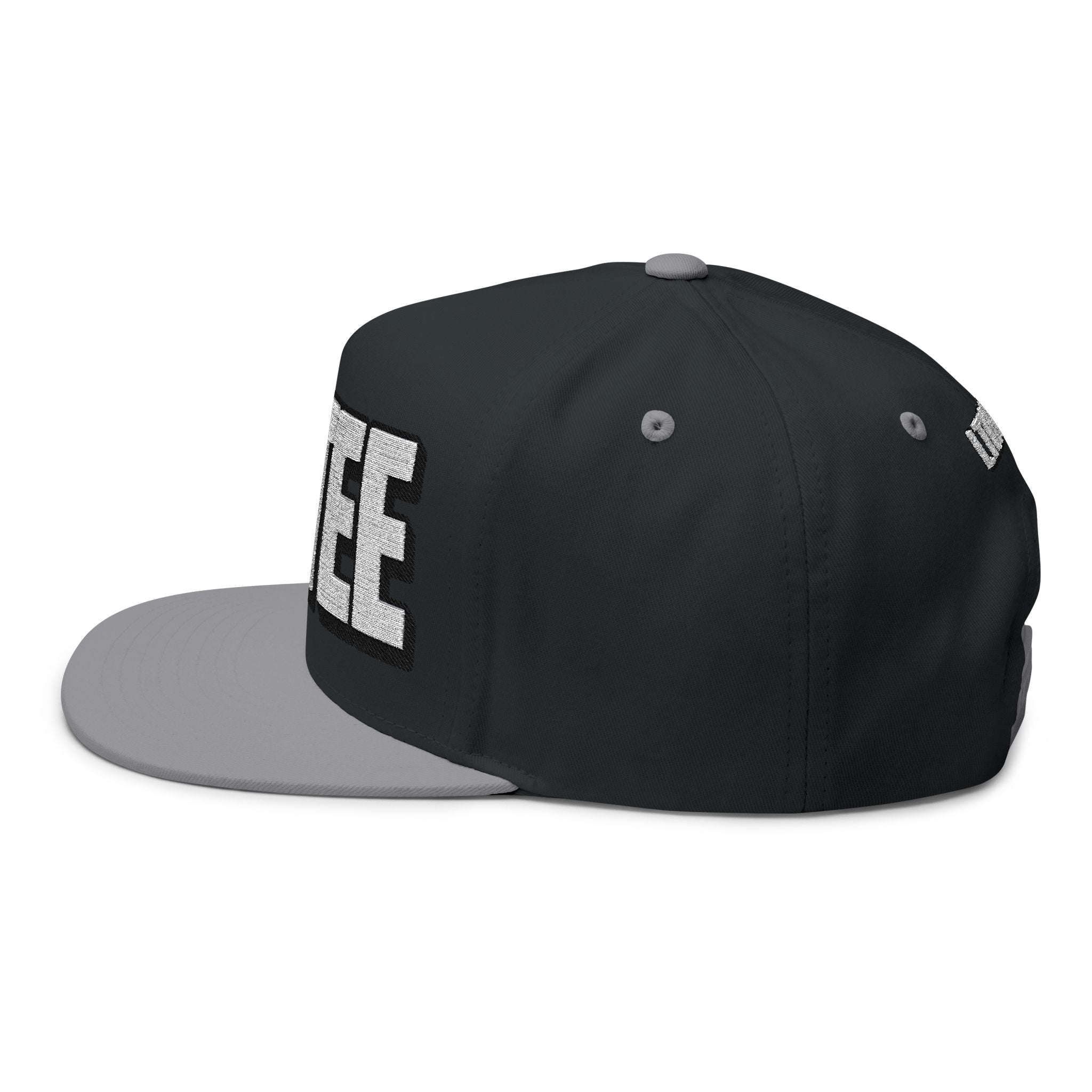 Hats INTO: FISTEE Embroidered Flat Bill Cap – Kink Hat for Receptive Players, Queer Submission & Deep Connection LEATHERDADDY BATOR