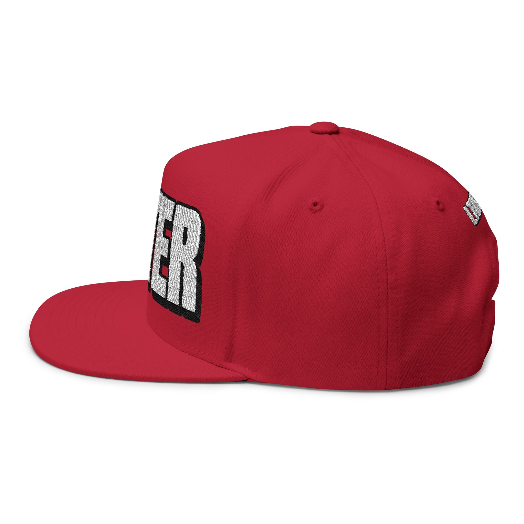 Hats INTO: FISTER Embroidered Flat Bill Cap – Kink Hat for Experienced Tops, Queer Dominants & Deep Play Practitioners LEATHERDADDY BATOR