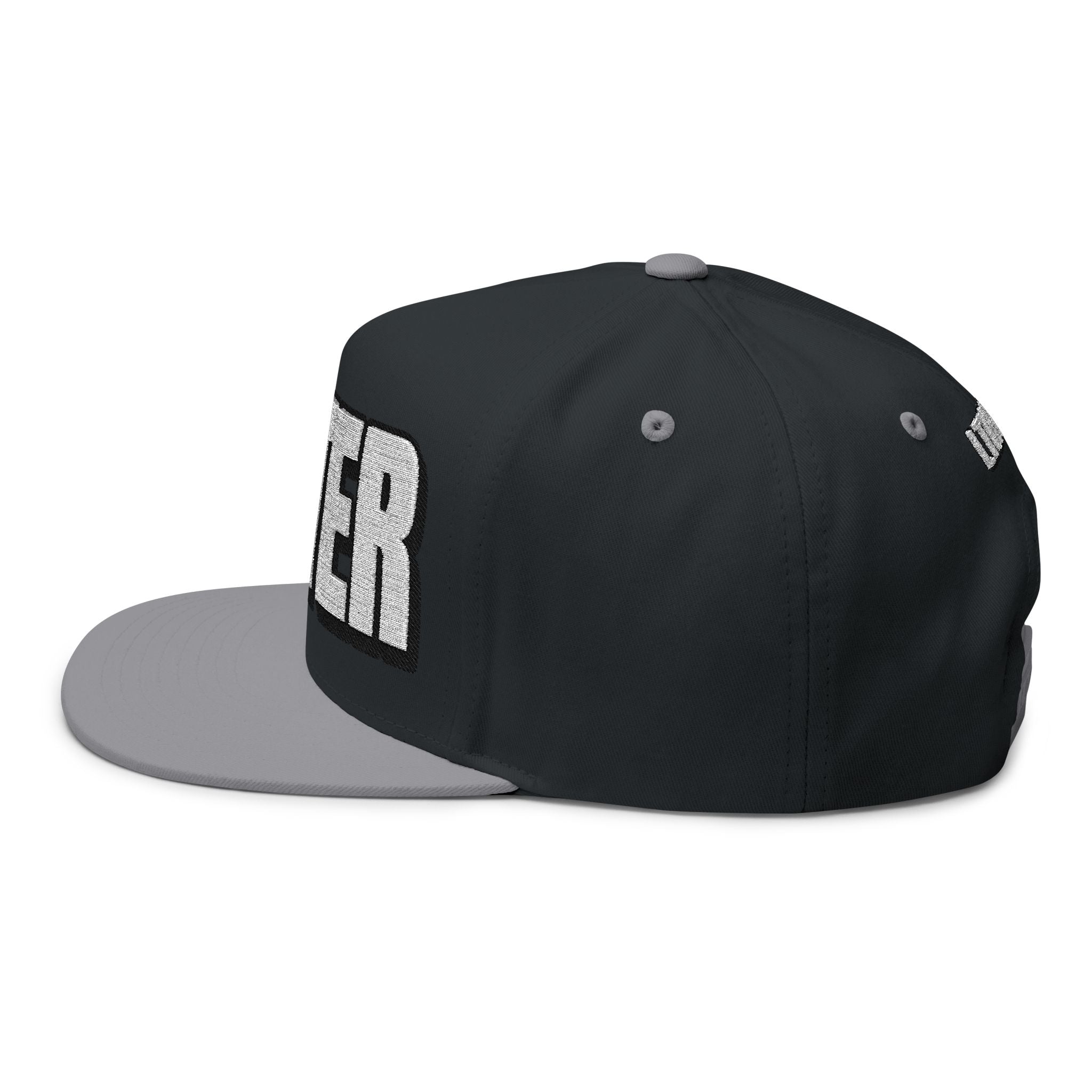 Hats INTO: FISTER Embroidered Flat Bill Cap – Kink Hat for Experienced Tops, Queer Dominants & Deep Play Practitioners LEATHERDADDY BATOR
