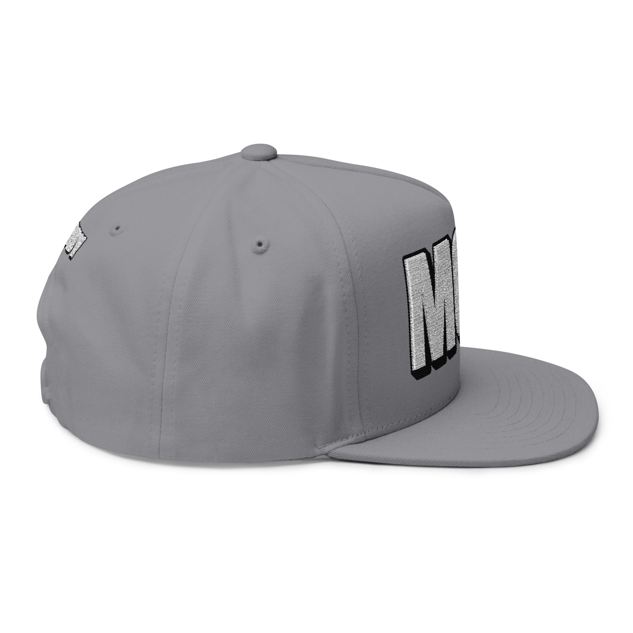 Hats INTO: MOM Embroidered Flat Bill Cap – Queer Hat for Caretakers, Femmes & Matriarchal Energy LEATHERDADDY BATOR