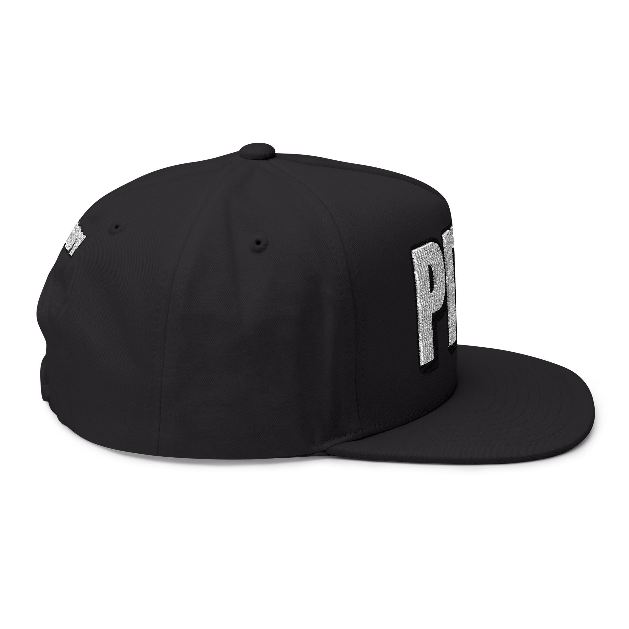 Hats INTO: PITS Embroidered Flat Bill Cap – Kink Hat for Armpit Fetishists, Musk Lovers & Scent-Driven Play LEATHERDADDY BATOR