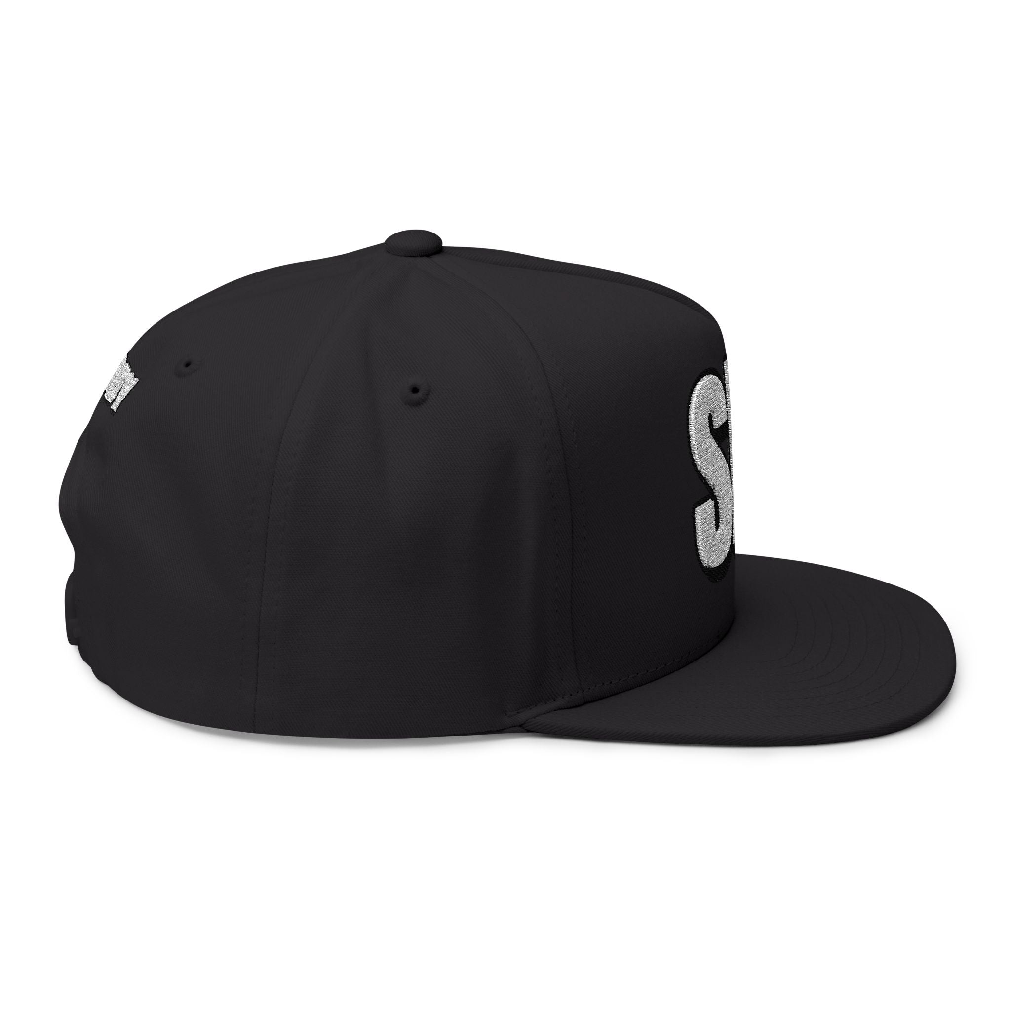 Hats INTO: SIR Embroidered Flat Bill Cap – Kink Hat for Dominants, D-Types & Commanding Queer Presence LEATHERDADDY BATOR
