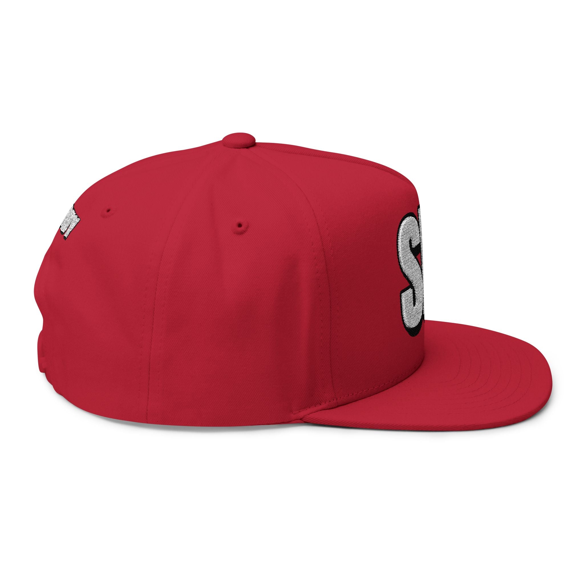 Hats INTO: SIR Embroidered Flat Bill Cap – Kink Hat for Dominants, D-Types & Commanding Queer Presence LEATHERDADDY BATOR