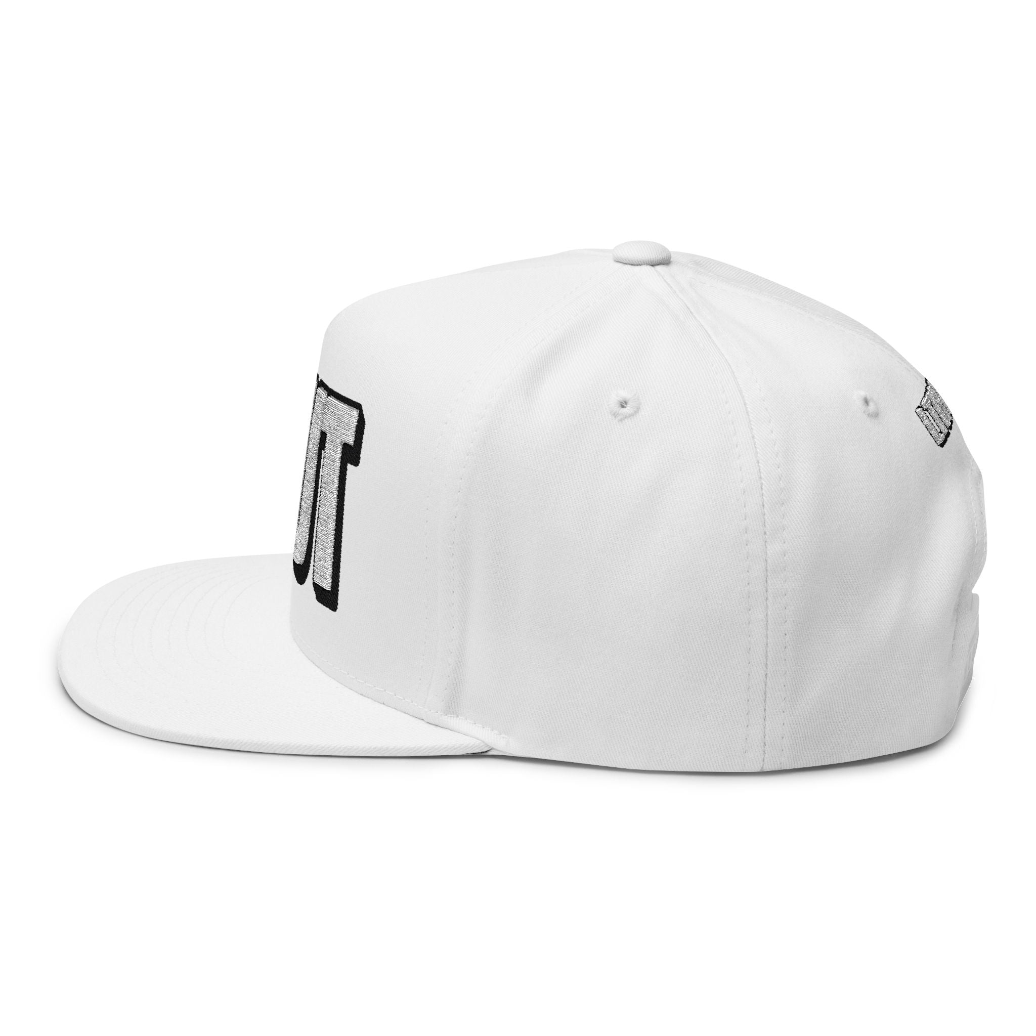Hats INTO: SLUT Embroidered Flat Bill Cap – Kink Hat for Pleasure-Seekers, Queer Exhibitionists & Proud Sluts LEATHERDADDY BATOR